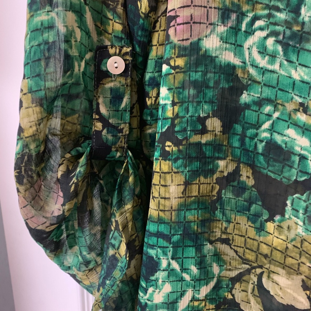 fig & flower multi pattern tunic - Picture 3 of 5